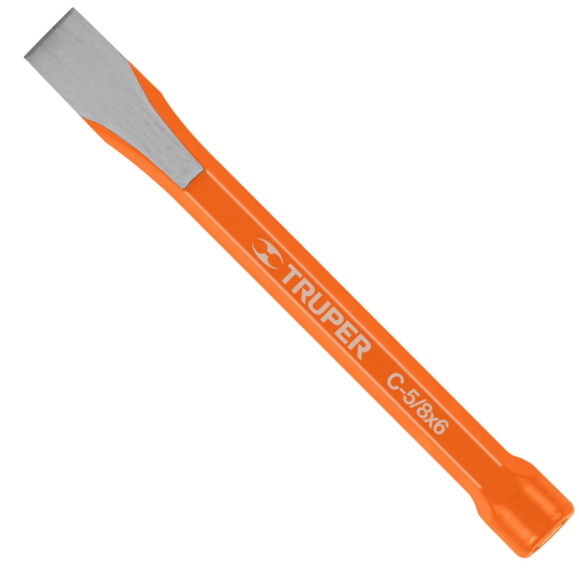 Cincel Profesional De 6" Con Cuña De 5/8" Y Cabeza Grande